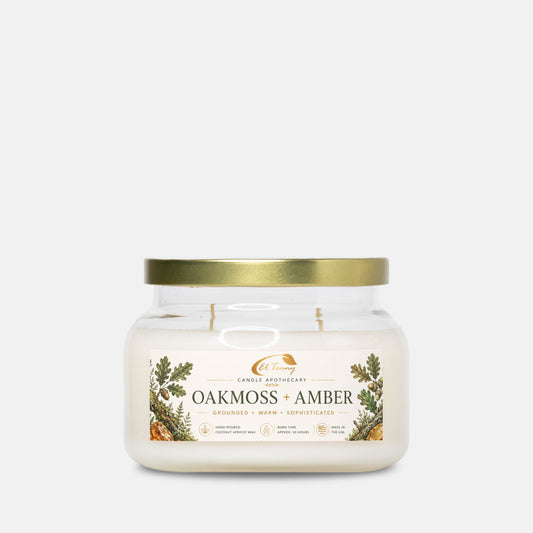 El Tenny™ Oakmoss + Amber Apothecary Candle