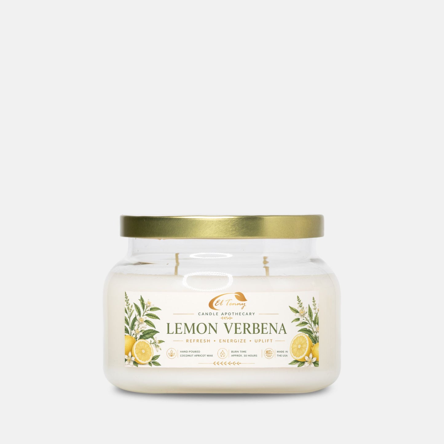 El Tenny™ Lemon Verbena Apothecary Candle