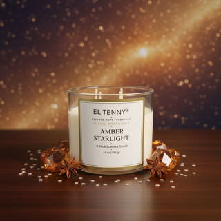 Amber Starlight Candle | Soleil Botanique Collection
