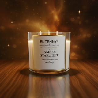 Amber Starlight Candle | Soleil Botanique Collection