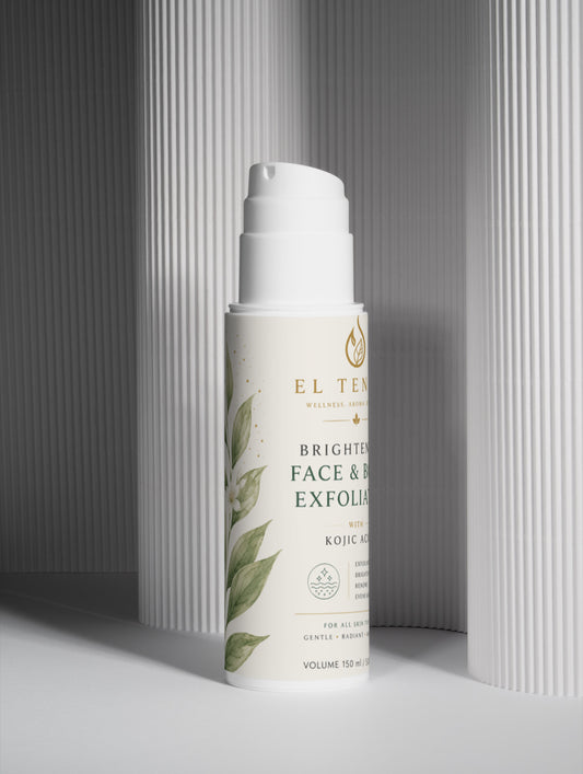 Brightening Face & Body Exfoliator with Kojic Acid