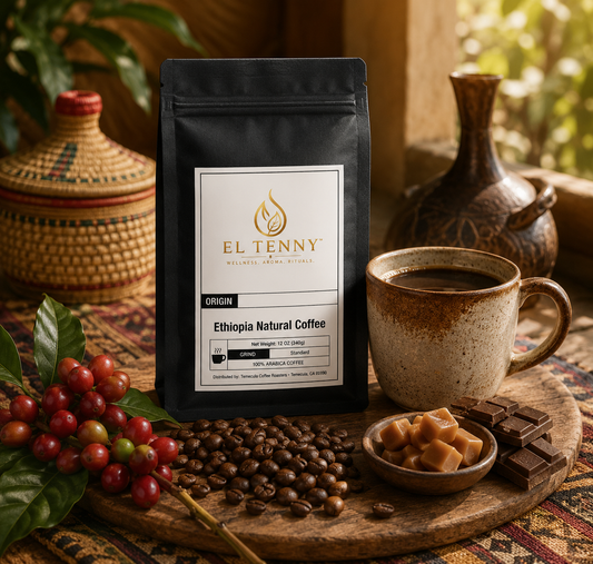Ethiopia Natural Coffee | Single Origin Ethiopian Coffee | El Tenny
