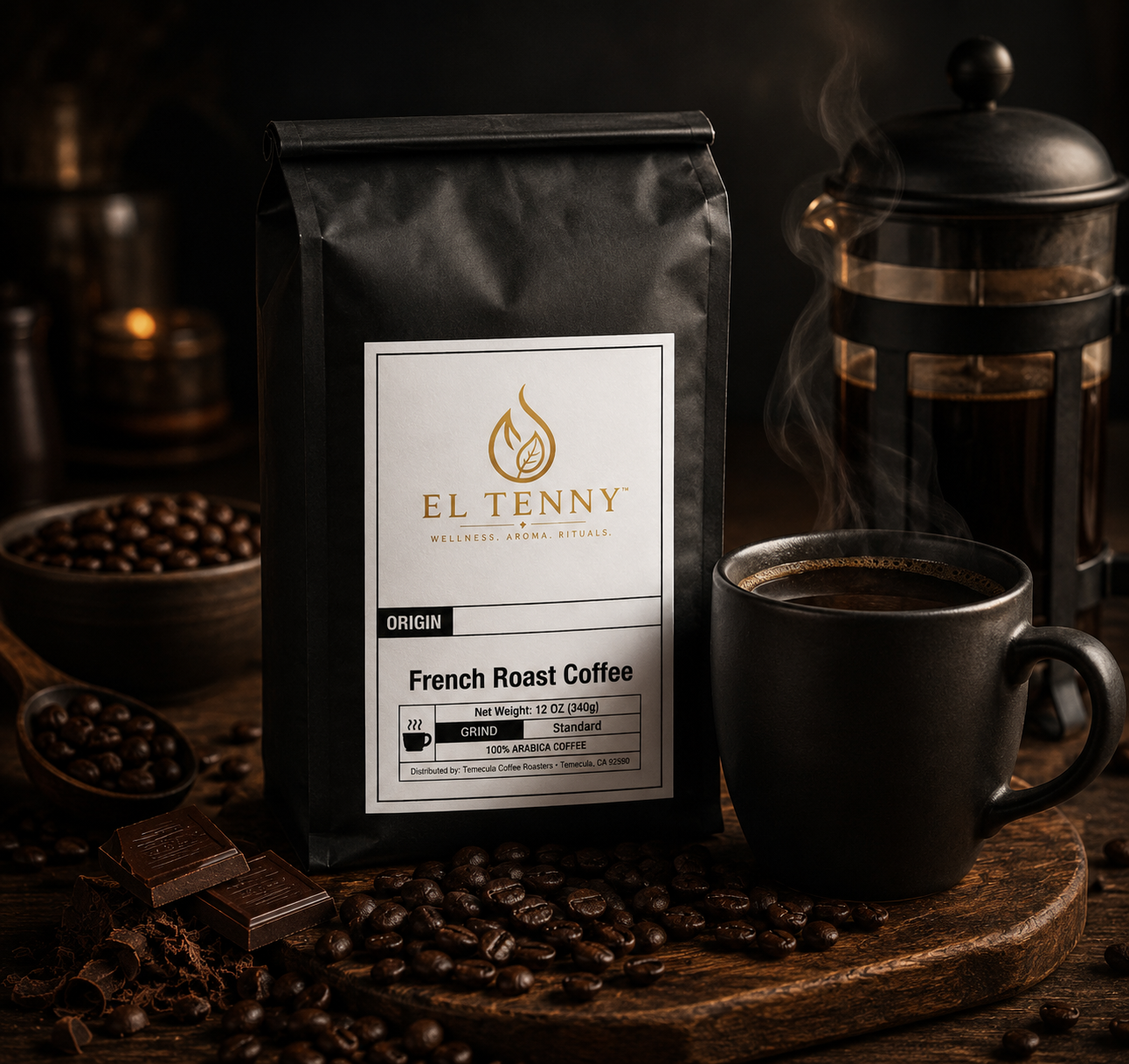 French Roast Coffee | El Tenny