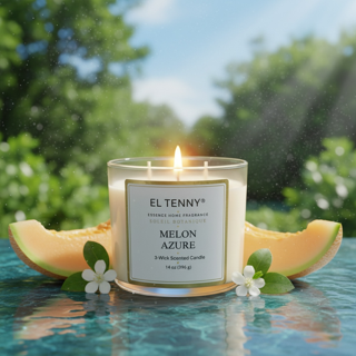 Melon Azure Candle | Soleil Botanique Collection