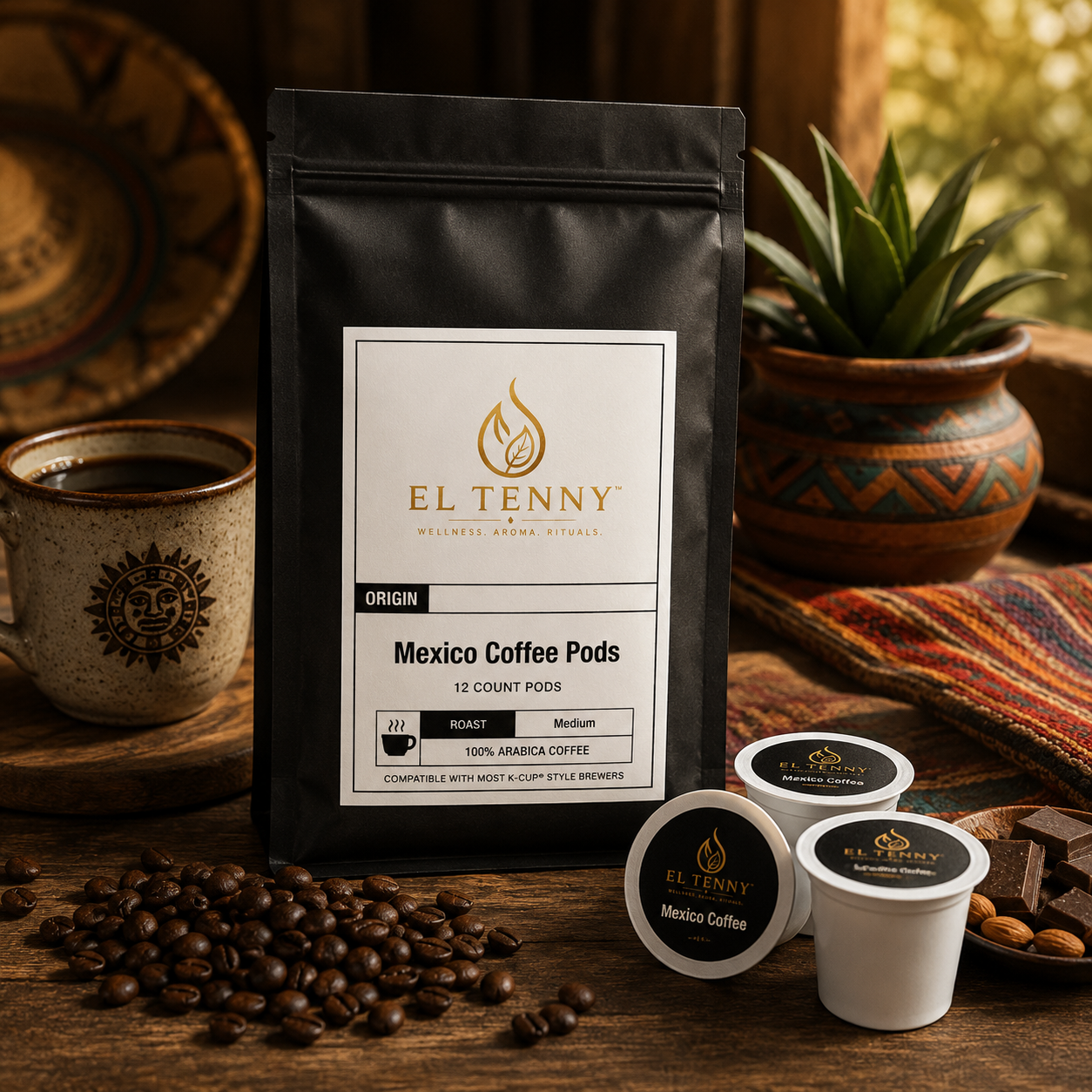 Mexico Coffee Pods | El Tenny