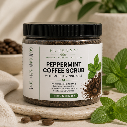 El Tenny™ Peppermint Coffee Scrub