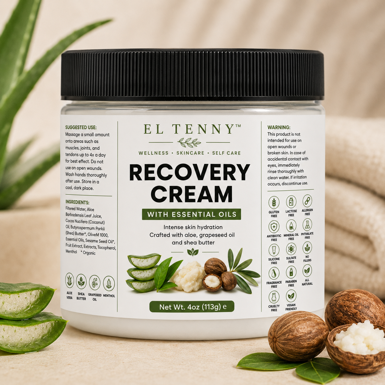 El Tenny™ Recovery Cream