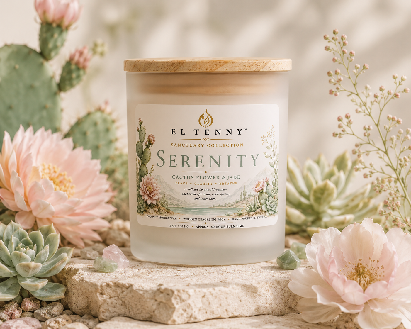 El Tenny™ Sanctuary Collection – Serenity Candle