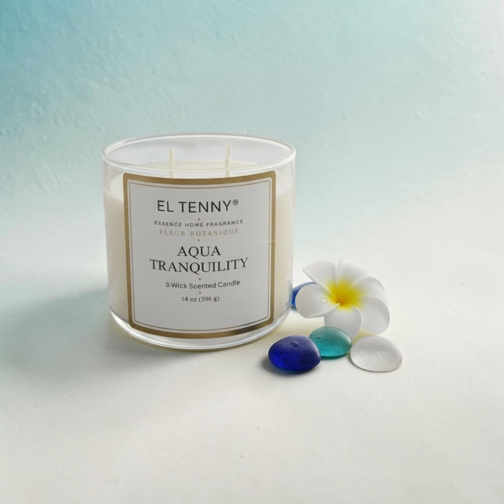Aqua Tranquility Candle | Fleur Botanique Collection