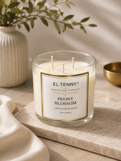 Peony Blossom Candle | Fleur Botanique Collection