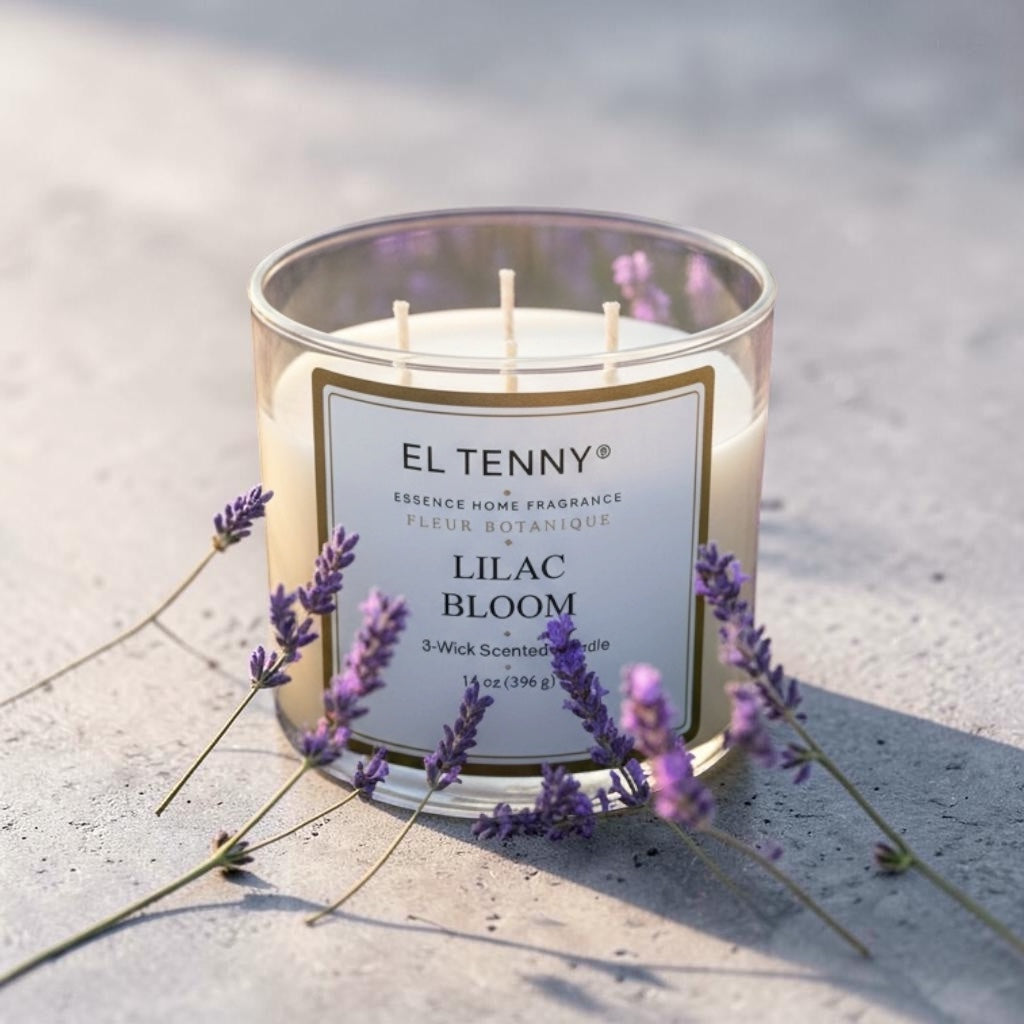 Lilac Bloom Candle | Fleur Botanique Collection