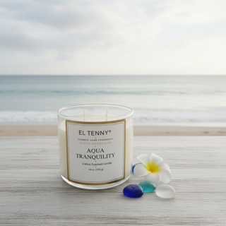 Aqua Tranquility Candle | Fleur Botanique Collection