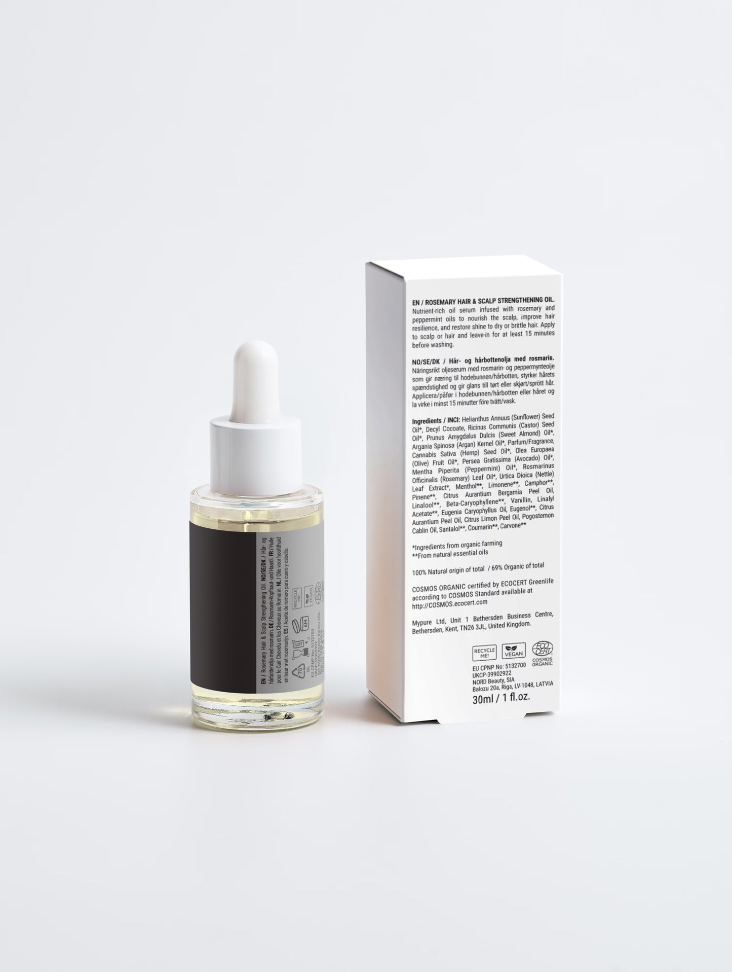 Rosemary Hair & Scalp Strengthening Oil