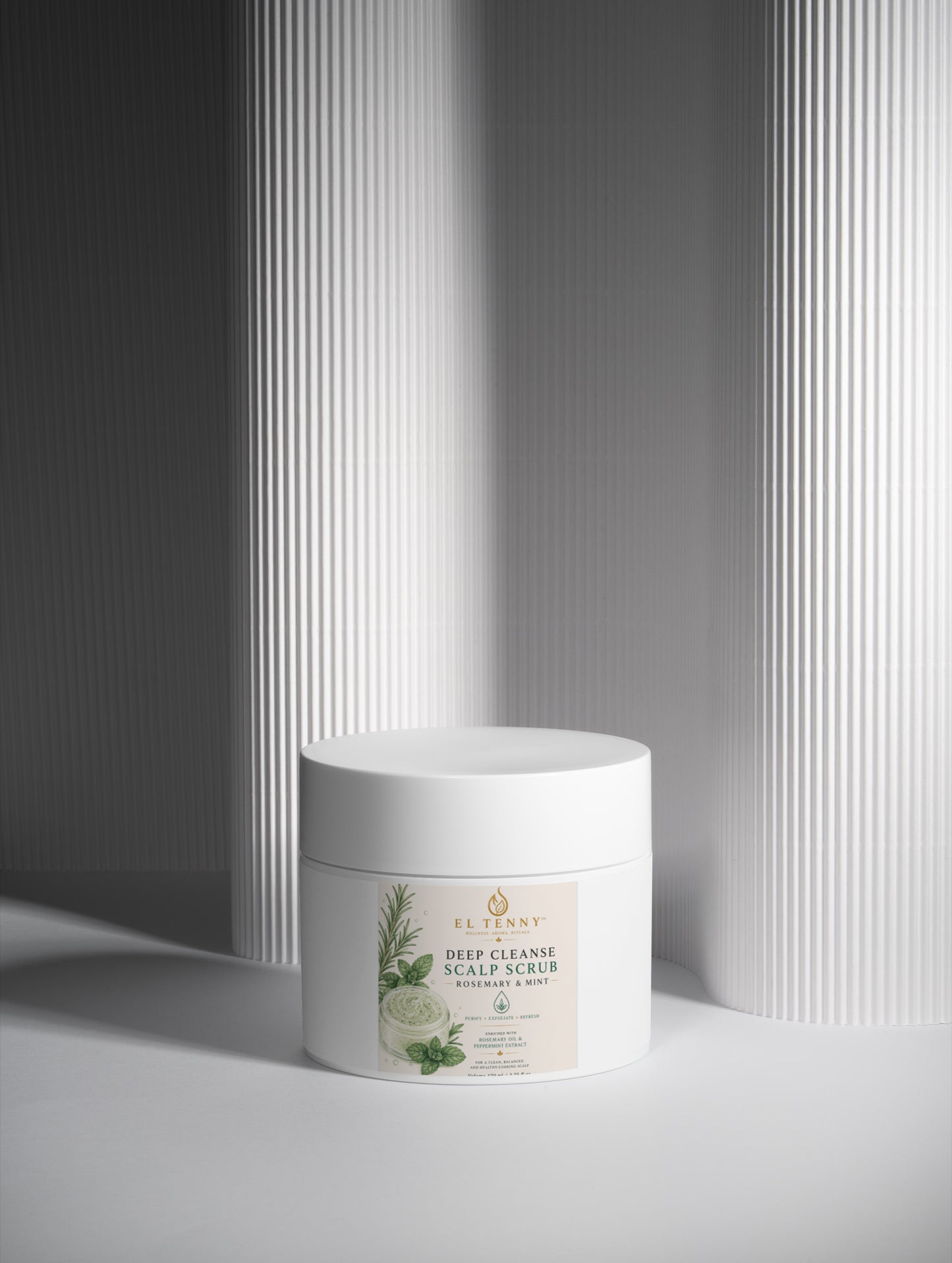 Deep Cleanse Scalp Scrub, Rosemary & Mint